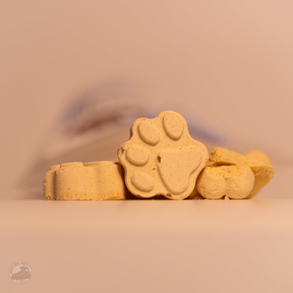 Pup-Ornaut Freeze-Dried Dog Ice Cream: Banana Peanut Butter